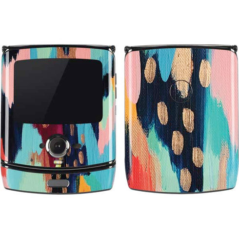 Etta Vee Color Melt Motorola RAZR Skin
